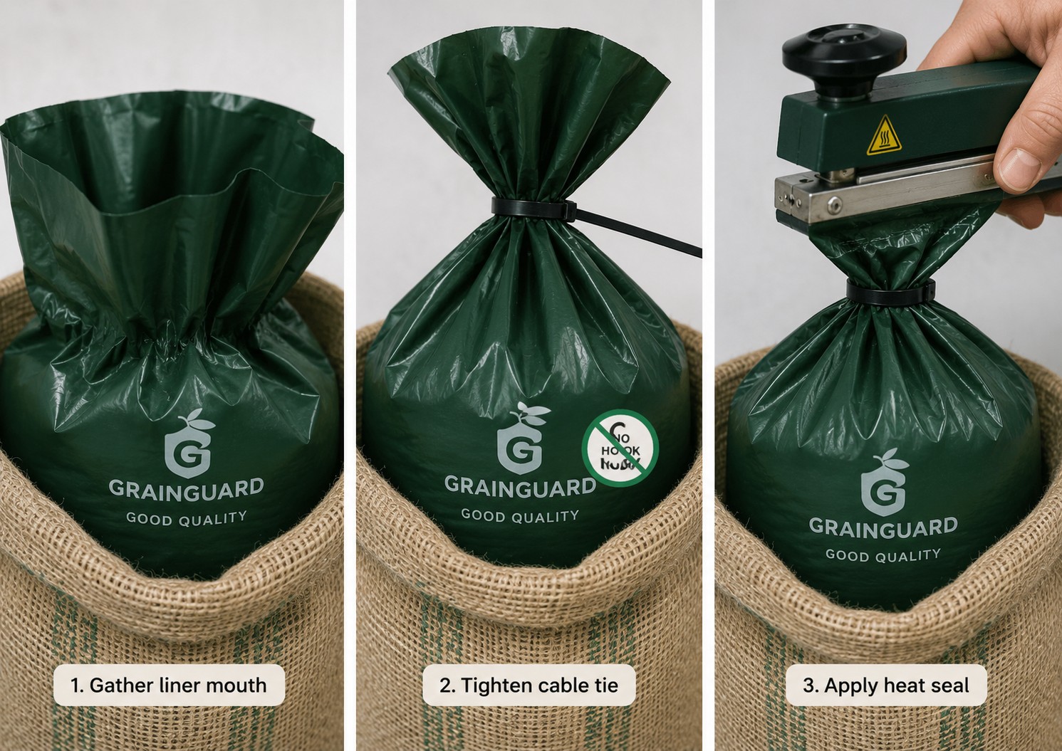 Airtight Jute Liner Coffee Bean Bag